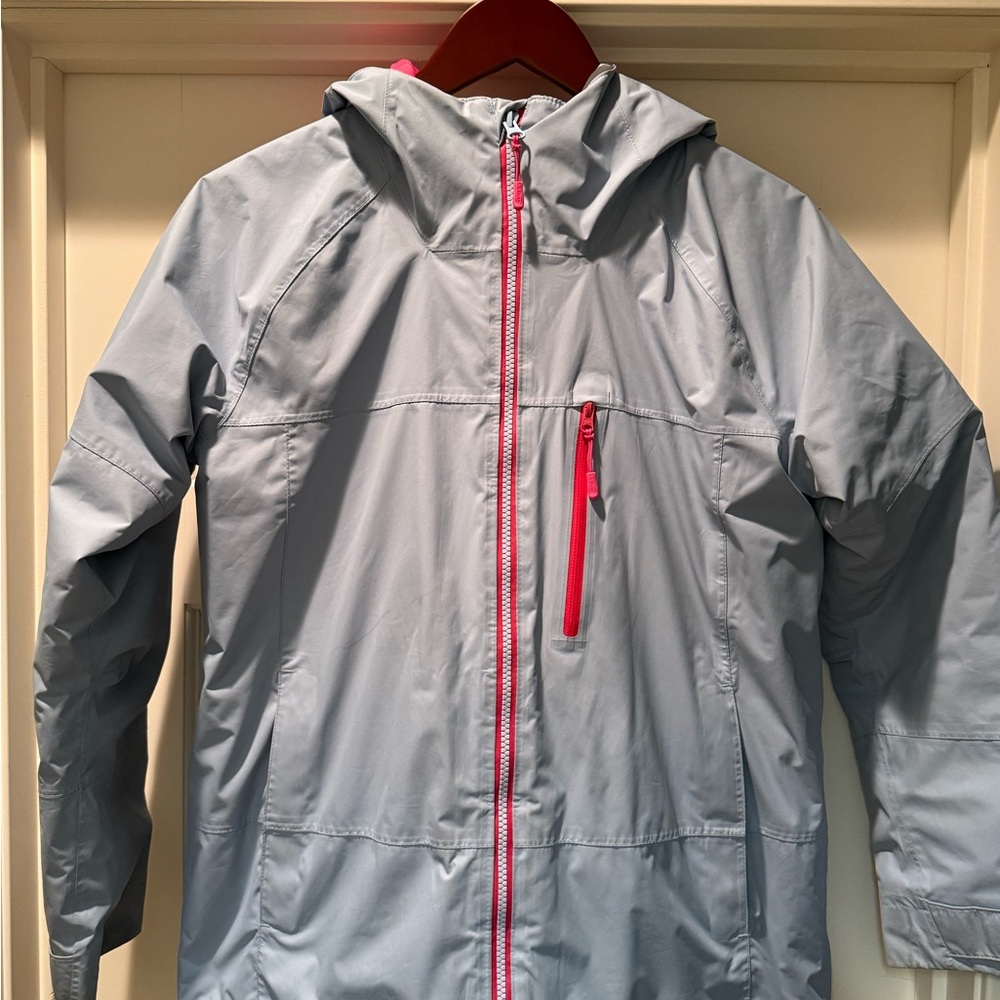 L.L. Bean Kids Light Blue and Pink winter Coat